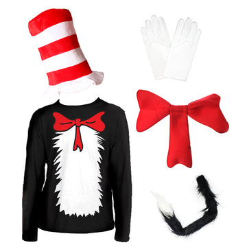 Silly Cat 5pcs Costume Kit (Kids/Adults)