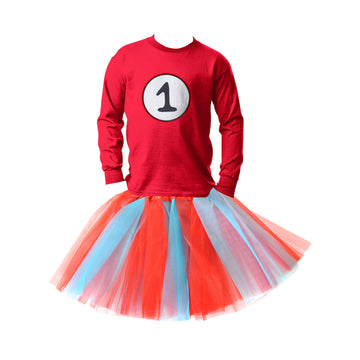 Red Girl Basic Costume Kit (Kids/Adults)