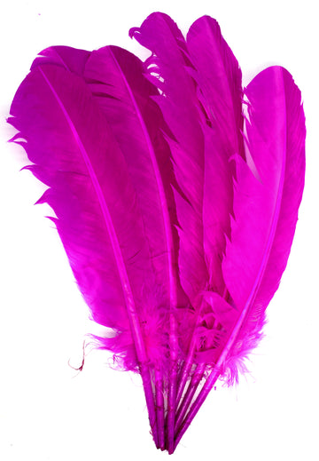 Large Hot Pink Craft Feathers