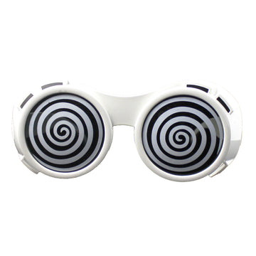 White Hypno Spiral Goggles