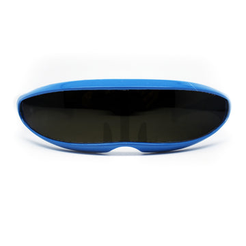Blue Futuristic Cyclops Glasses