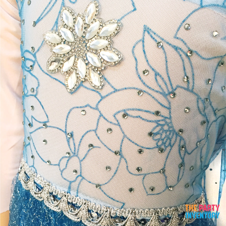 Children Beautiful Ice Princess Costume