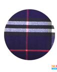 Soft Plaid Winter Scarf