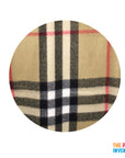 Soft Plaid Winter Scarf