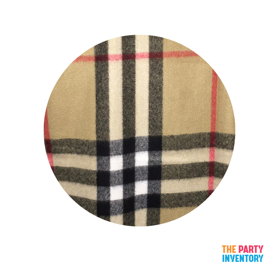 Soft Plaid Winter Scarf