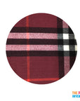 Soft Plaid Winter Scarf