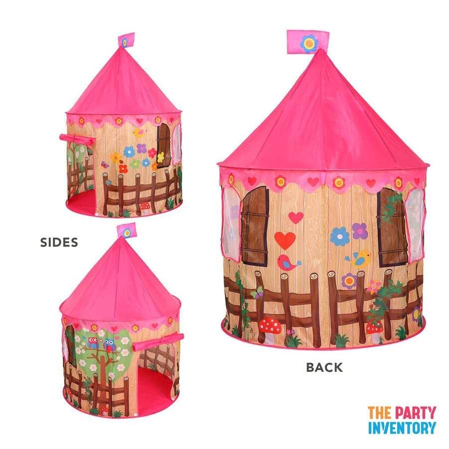 Kids Pink Woodland Play Tent
