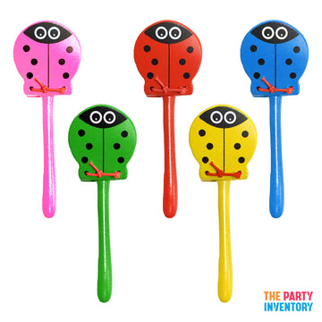 Ladybug Musical Clacker Sticks