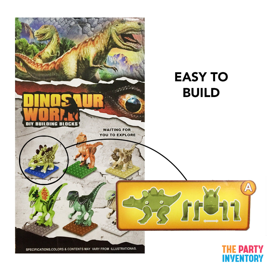 Dinosaur World DIY Building Blocks (Stegosaurus)