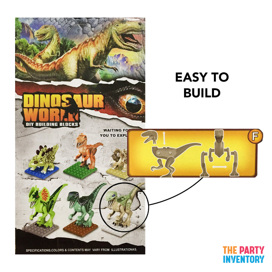 Dinosaur World DIY Building Blocks (Velociraptor)