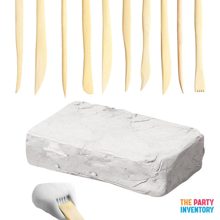 Modelling Clay & Tools Set