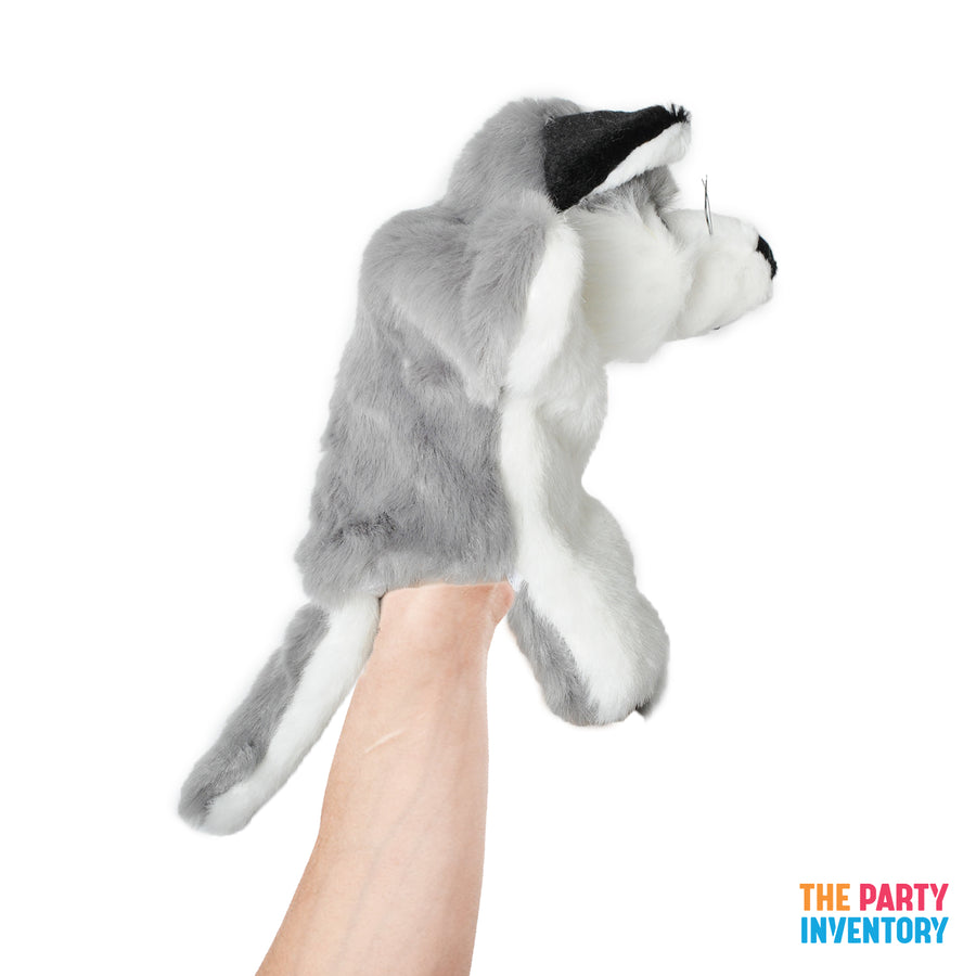 Husky Dog Hand Puppet