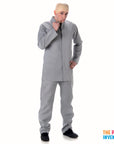 Adult 60s Grey Dr Evil Suit Costume