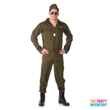 Adult Army Fighter Pilot Costume