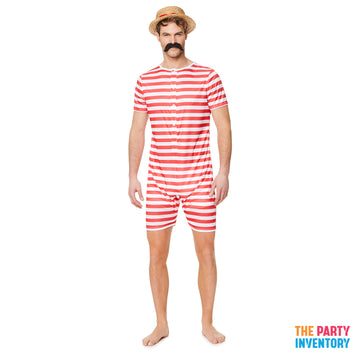 Adult Old Time Bathing Suit Costume