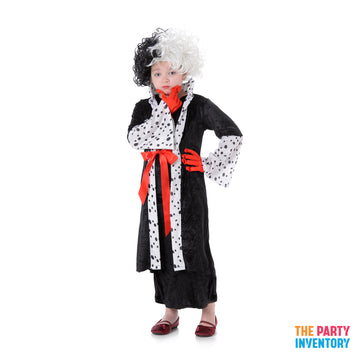 Children's Evil Madame Cruella Costume