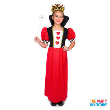 Children's Fairytale Heart Queen Costume