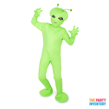 Children's Green Alien Costume