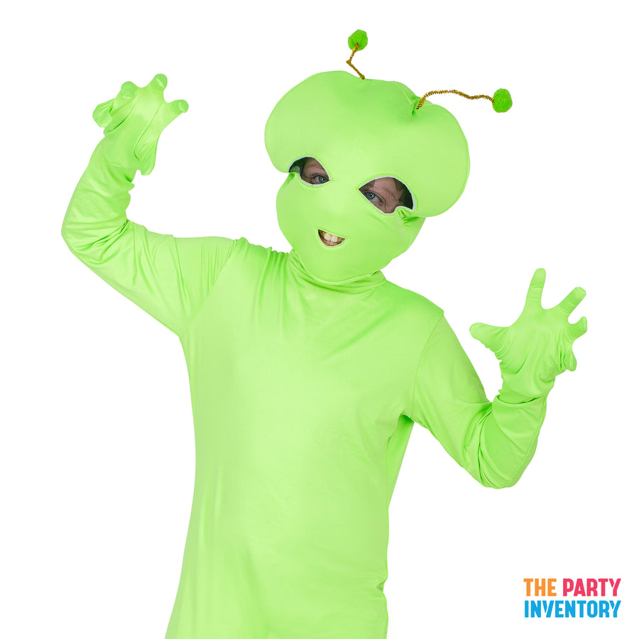 Children's Green Alien Costume