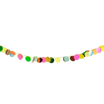 Metallic Circles Garland (Bright)