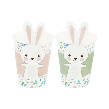 Easter Bunny Paper Cups (8pk)