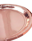 Large Rose Gold Paper Plates (10pk)