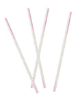 Iridescent Pink Paper Straws (20pk)