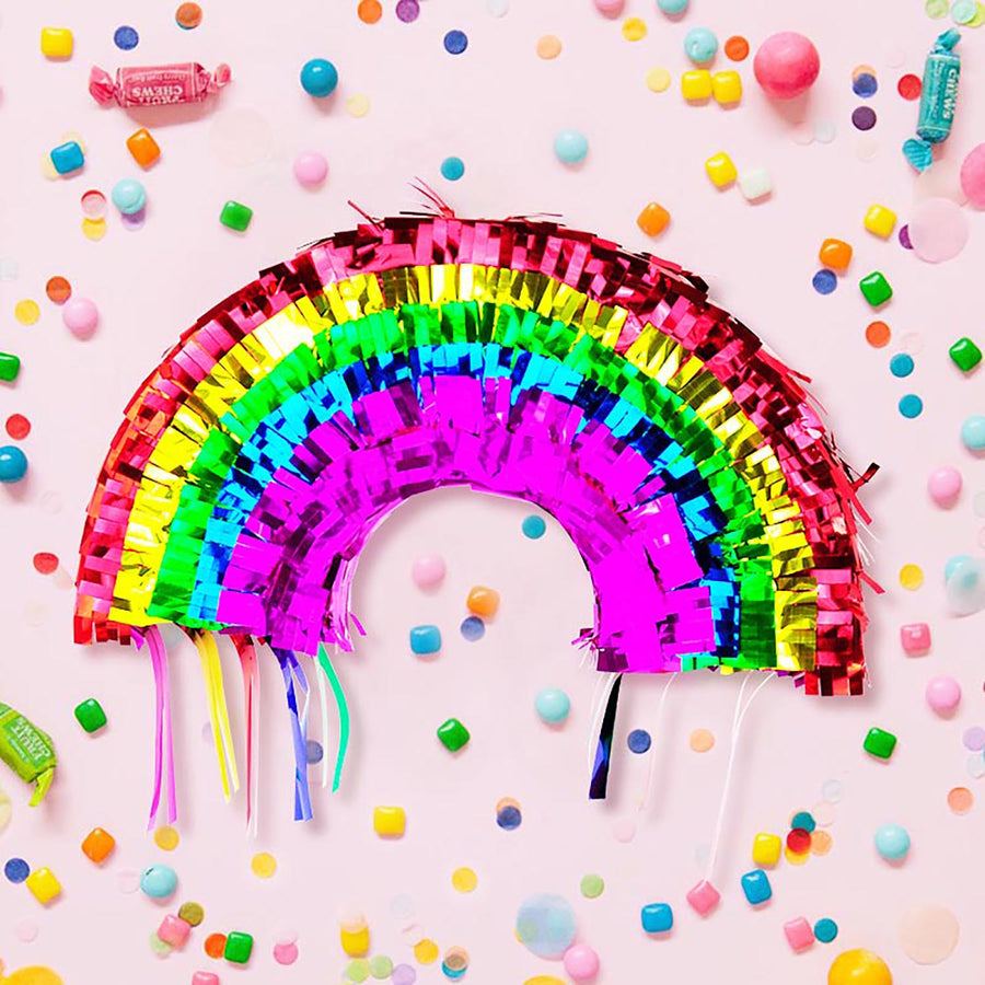 Metallic Rainbow Piñata