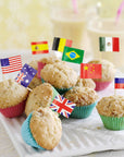 World Flag Toothpicks 50pk