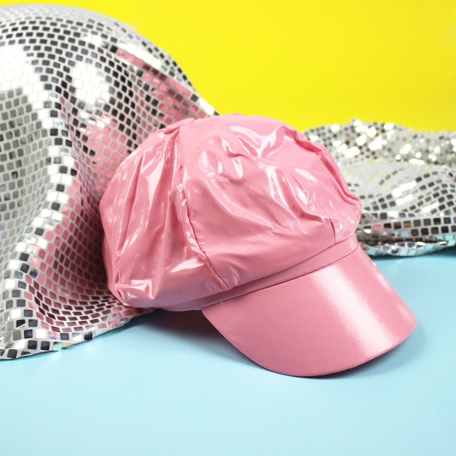 Pink Shiny Cap
