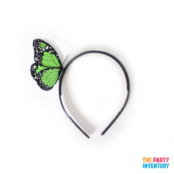Green Butterfly Headband