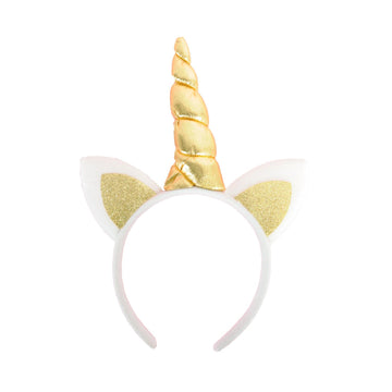Gold Unicorn Headband