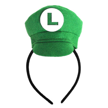 Green Mini Plumber Hat Headband