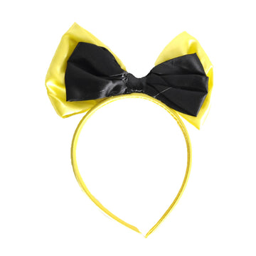 Yellow Bow Headband