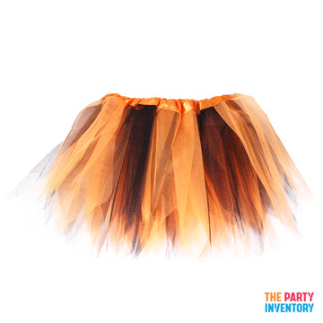 Kids Halloween Orange and Black Tutu