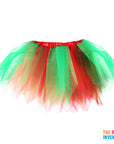 Girls Red Christmas Elf Costume Kit (Kids/Adults)