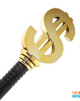 Gold $ Dollar Sign Pimp Cane (DIY)