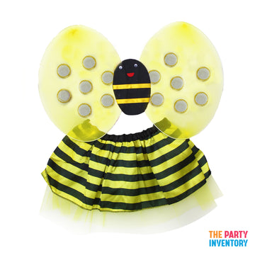 Bumble Bee Wing and Tutu Costume Kit