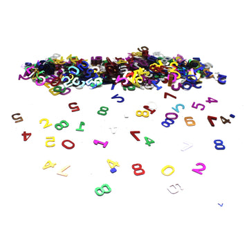 Multicolour Confetti (Mixed Numbers)