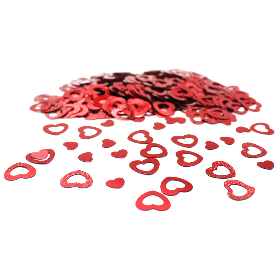 Heart Confetti (Red)