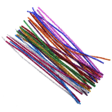 Multicolour Sparkly Pipe Cleaners