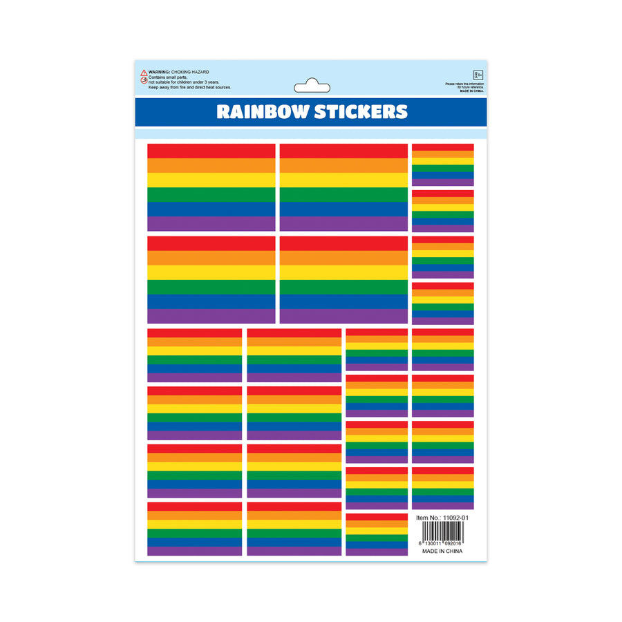 Rainbow Flag Stickers (Assorted)