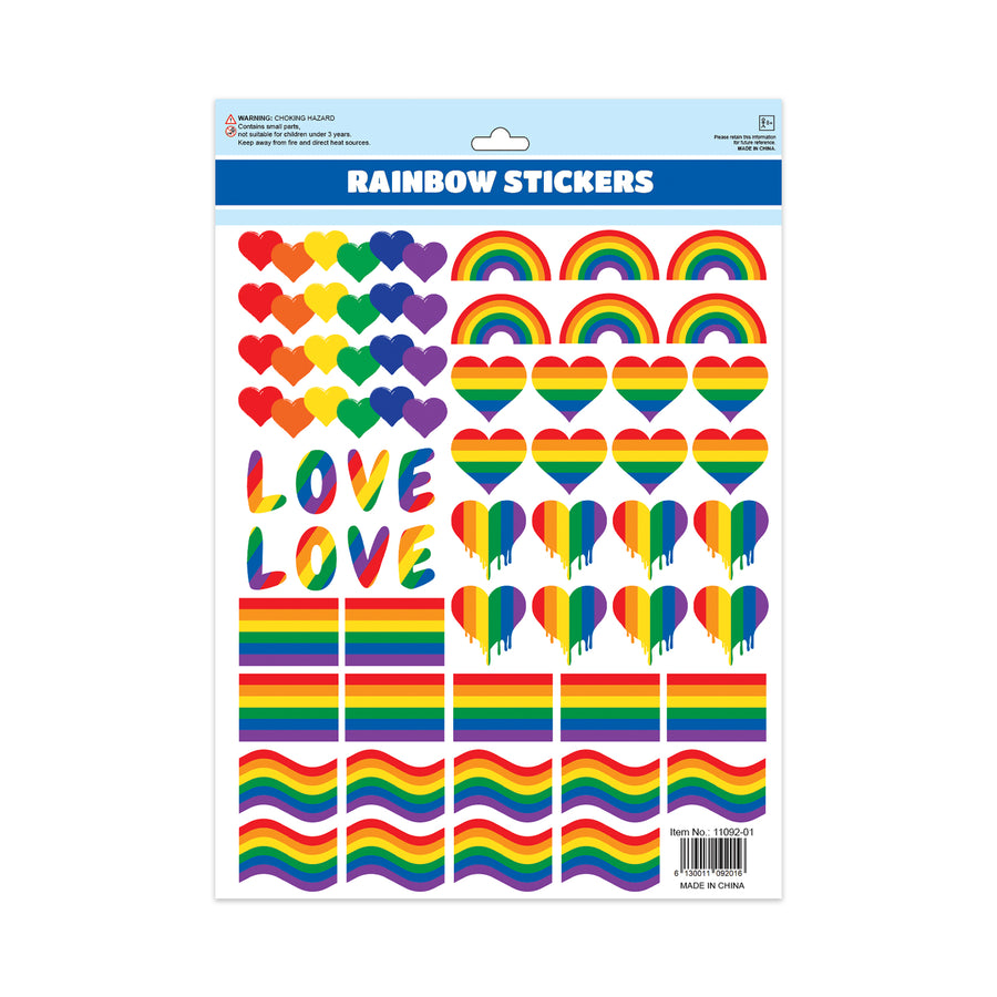 Rainbow Flag Stickers (Assorted)