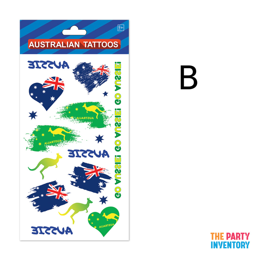 Australian Temporary Tattoos