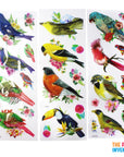 Jumbo Bird 3D Stickers (Assorted)