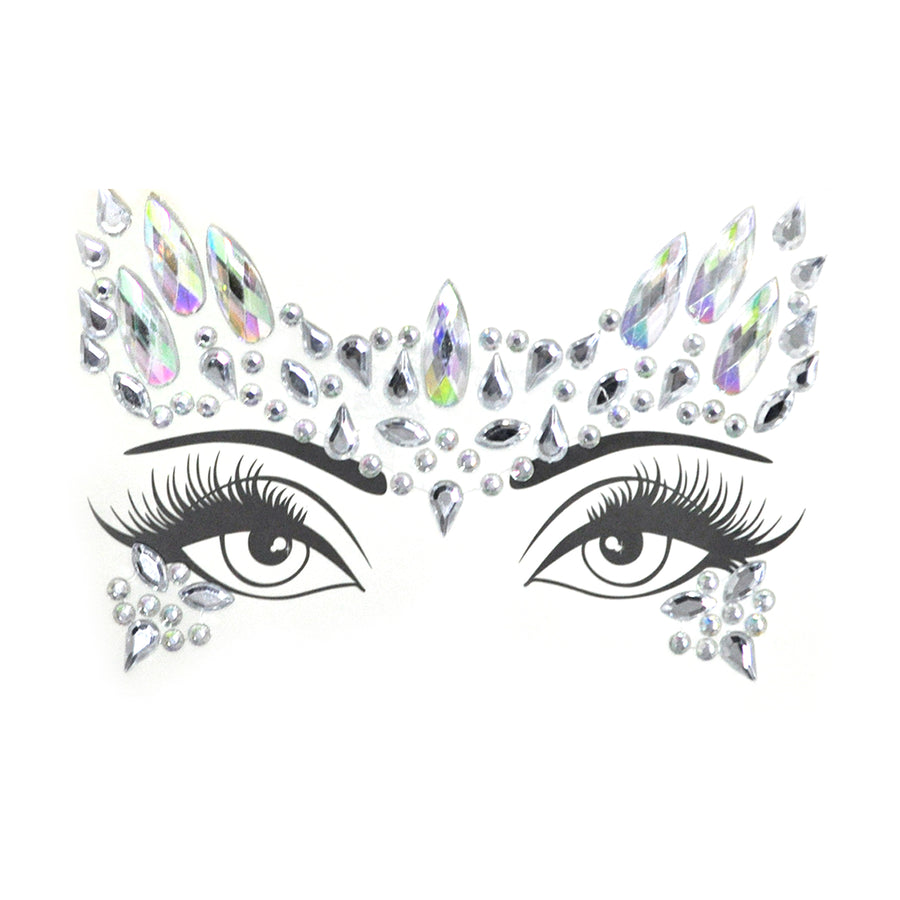 Face Diamonte Stickers