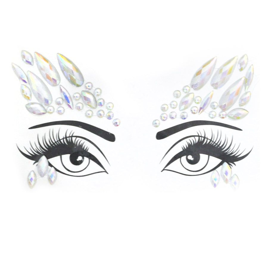 Face Diamonte Stickers (Glow in the Dark)