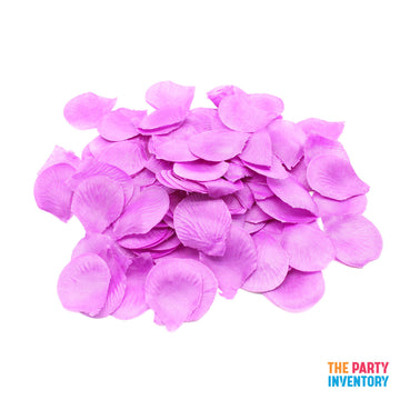 Bright Purple Fabric Petals