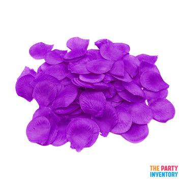 Purple Fabric Petals