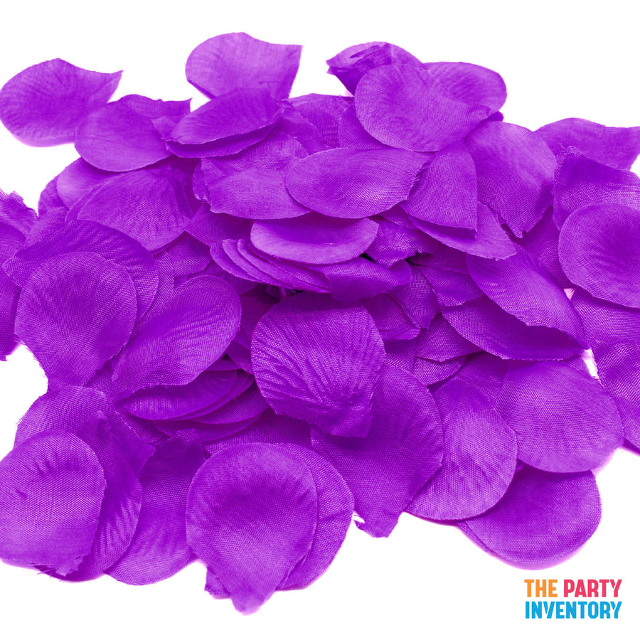Purple Fabric Petals